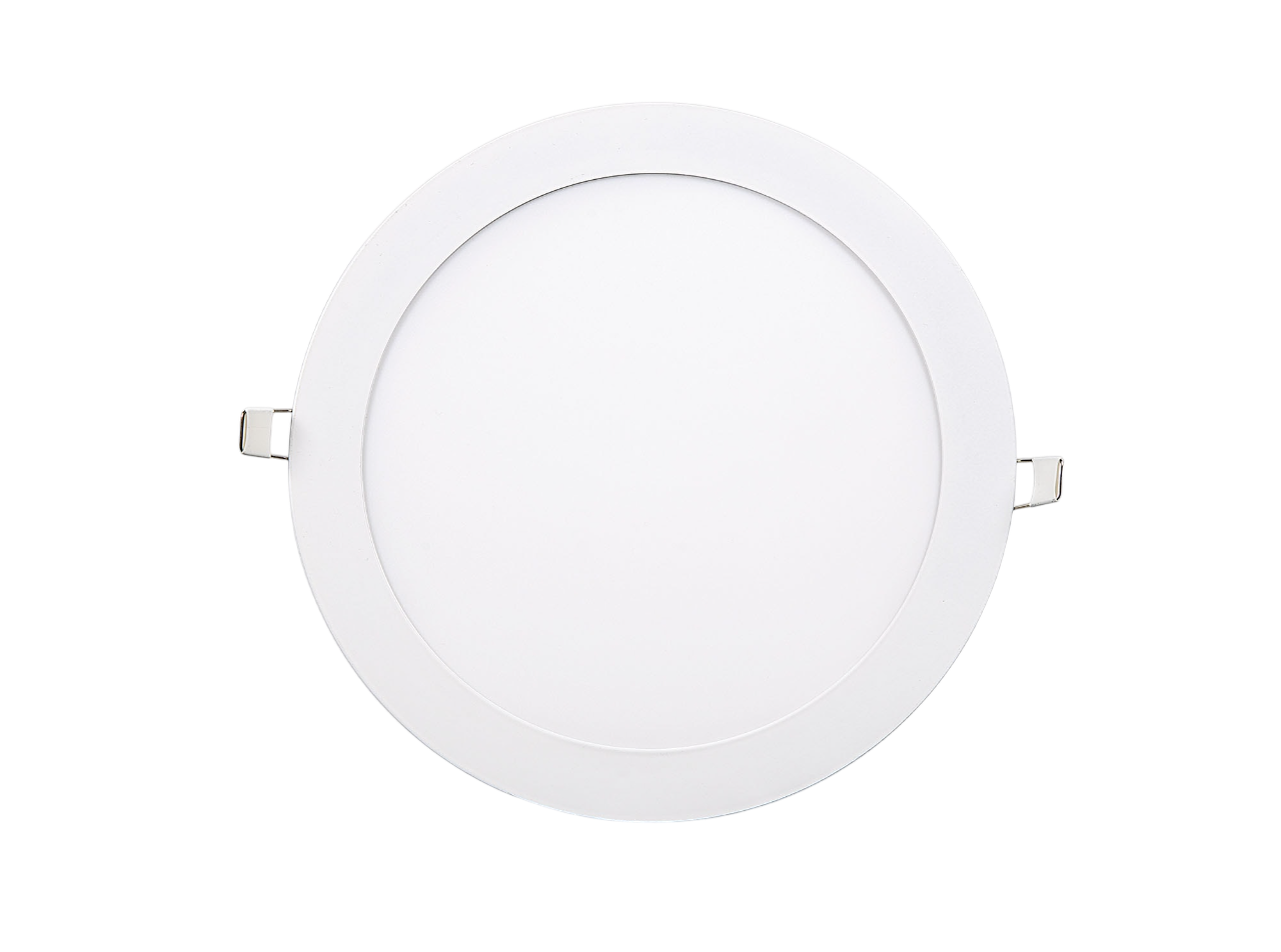 18W Led Panel, Spot, Sıva Altı, Slim, Beyaz, Yuvarlak
