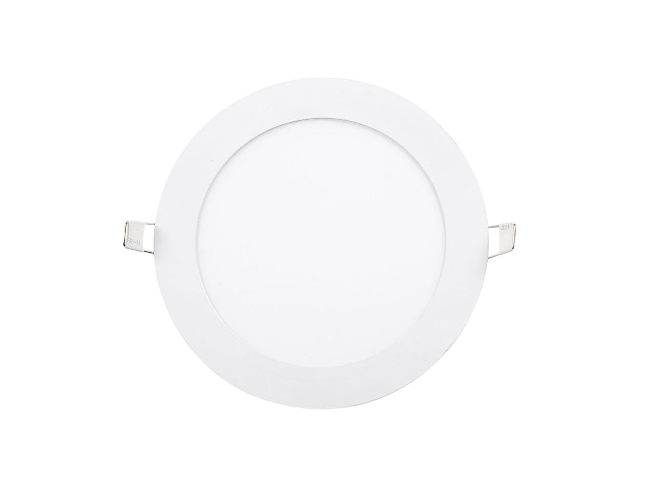12W Led Panel, Spot, Sıva Altı, Slim, Beyaz, Yuvarlak