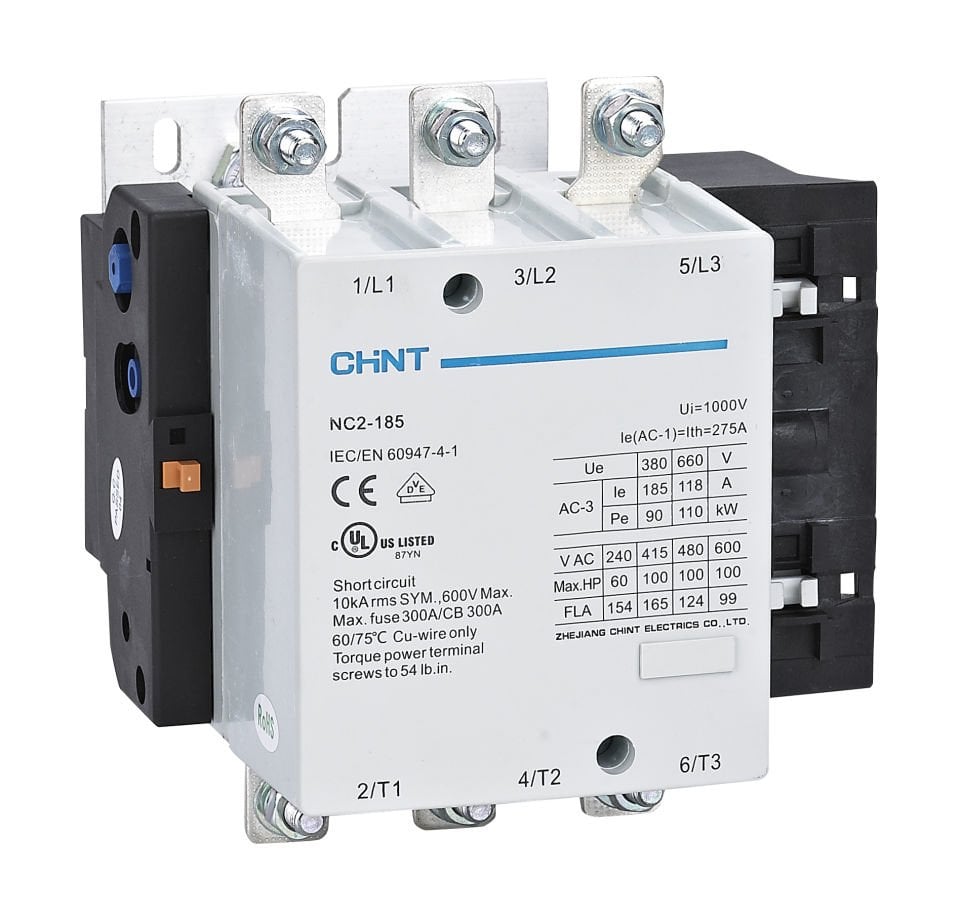 671435, NC2-185 Kontaktör, 90kW, 185A