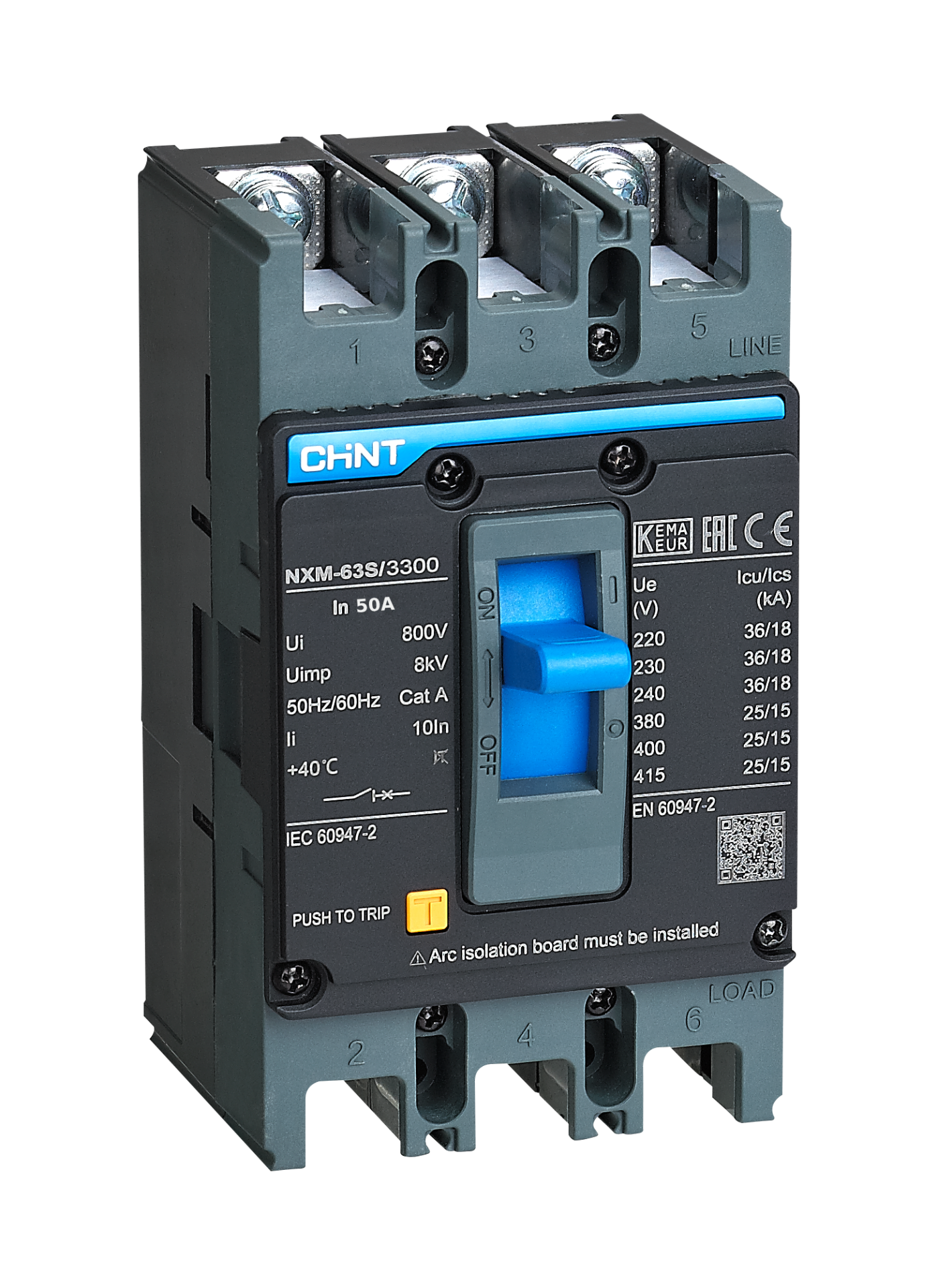 50 Amper TMŞ, Kompakt Şalter, 3x50 A, 205888