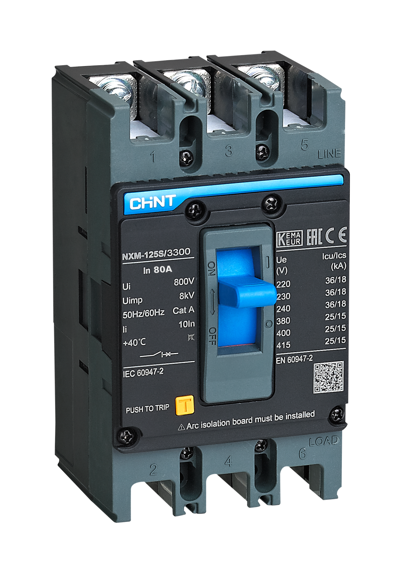 80 Amper TMŞ, Kompakt Şalter, 3x80 A, 131361