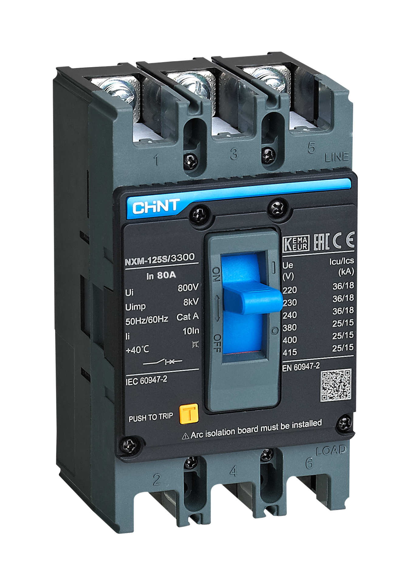 80 Amper TMŞ, Kompakt Şalter, 3x80 A, 131361