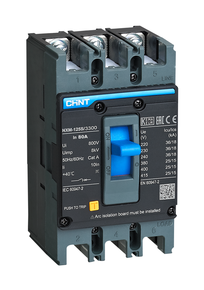 80 Amper TMŞ, Kompakt Şalter, 3x80 A, 131361