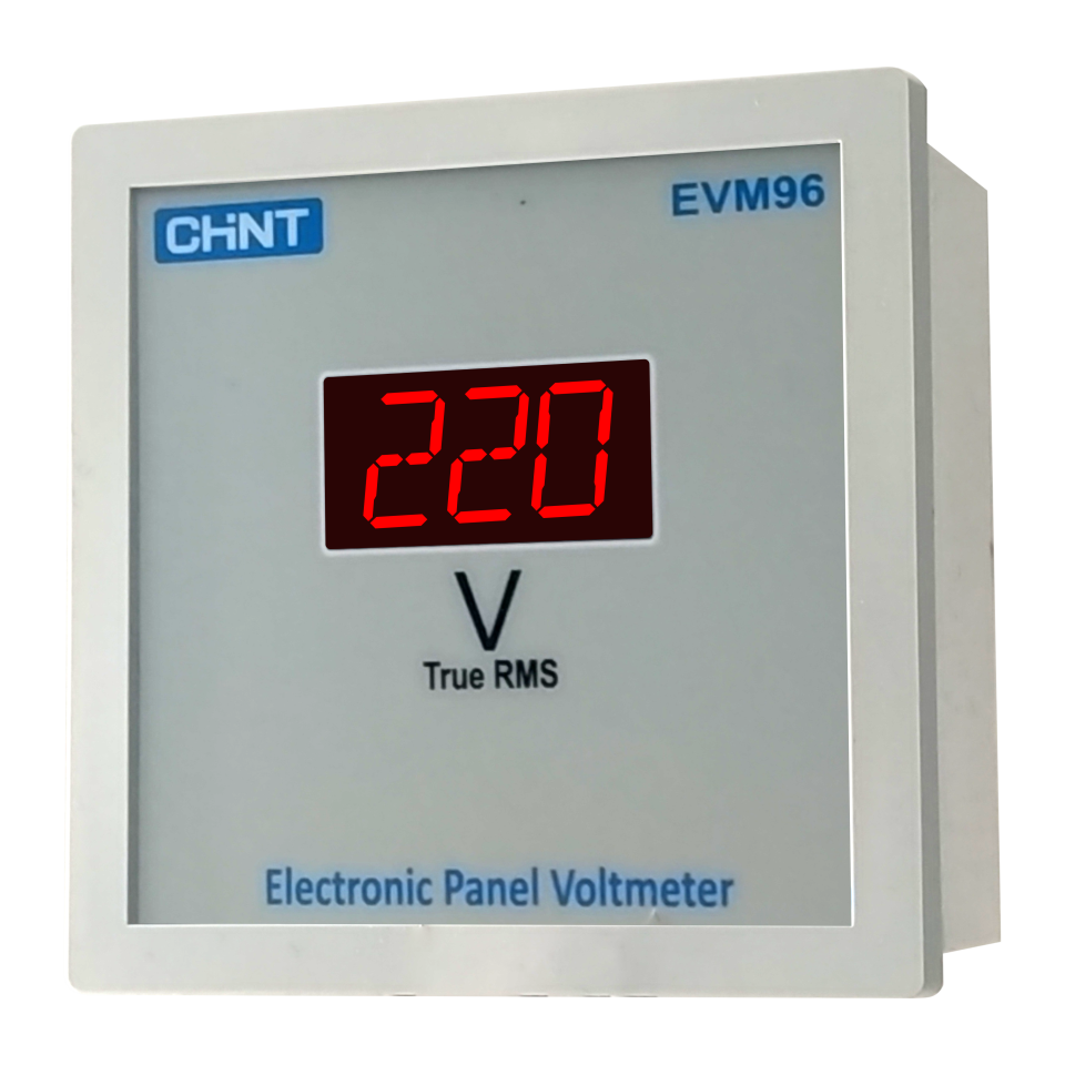 Pano Tipi Dijital Voltmetre, 0-500V, 96x96, 500628