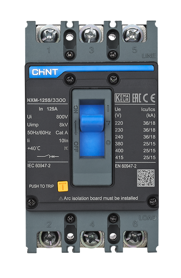 125 Amper TMŞ, Kompakt Şalter, 3x125 A, 131363