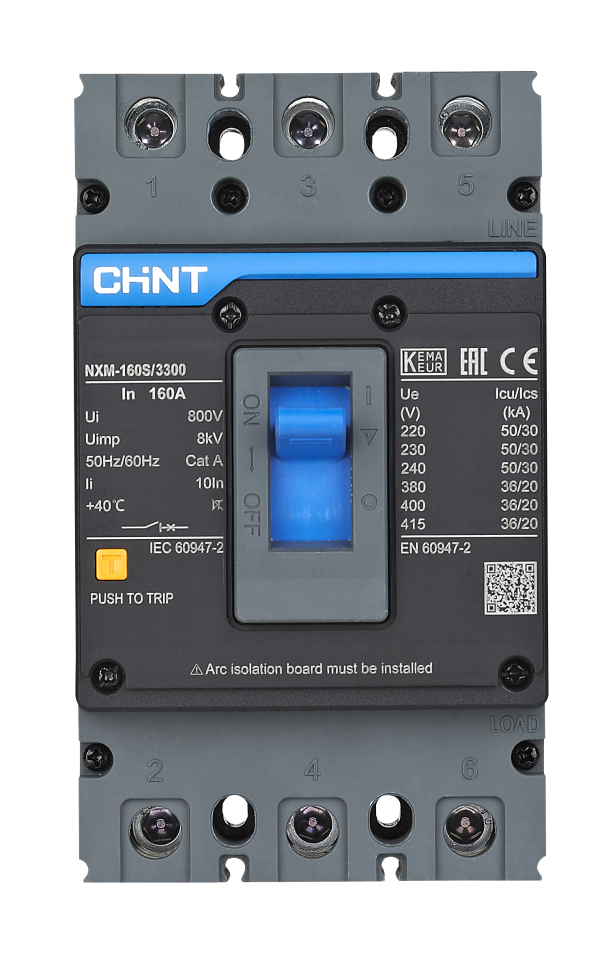 160 Amper TMŞ, Kompakt Şalter, 3x160 A, 131364