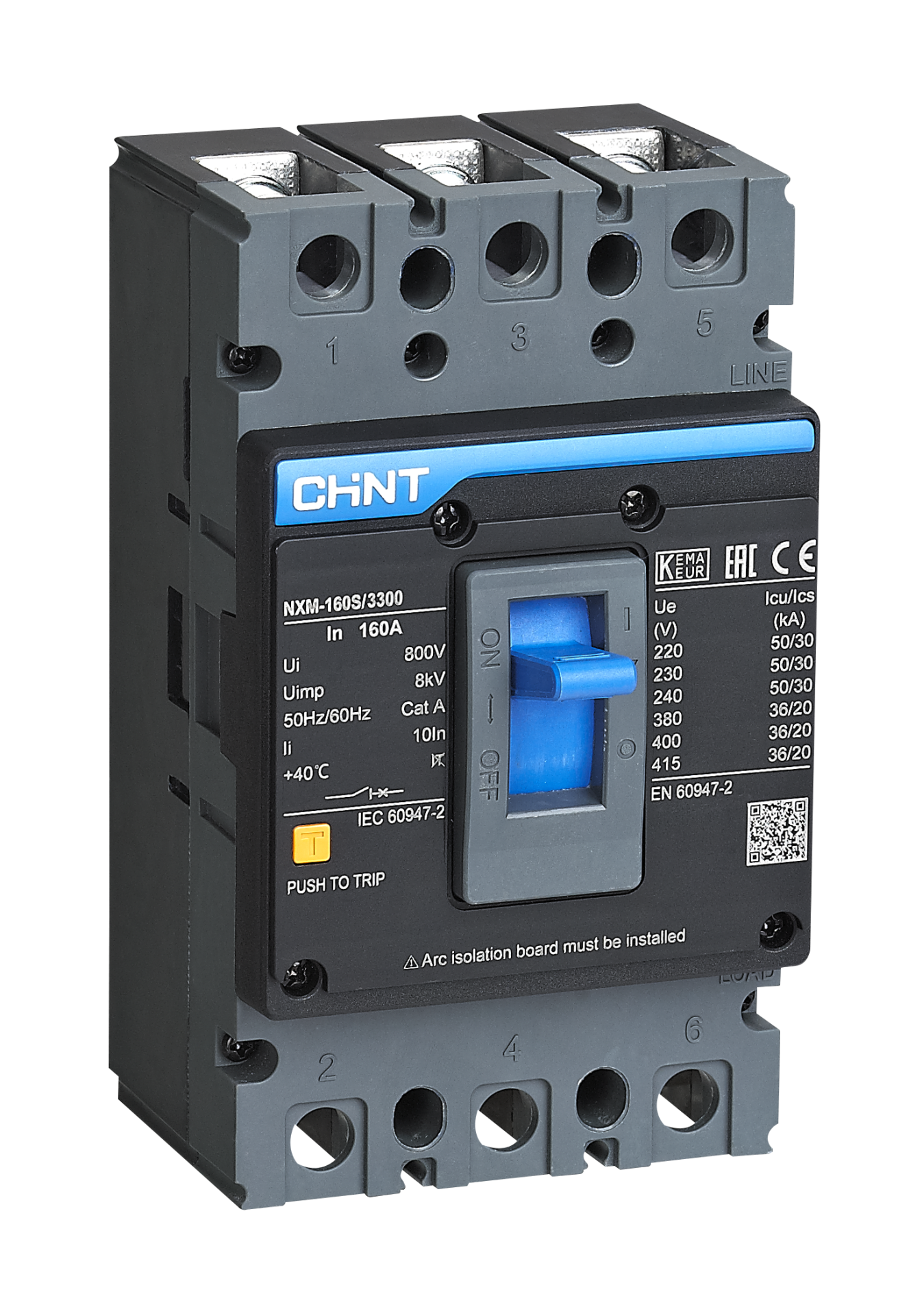 160 Amper TMŞ, Kompakt Şalter, 3x160 A, 131364