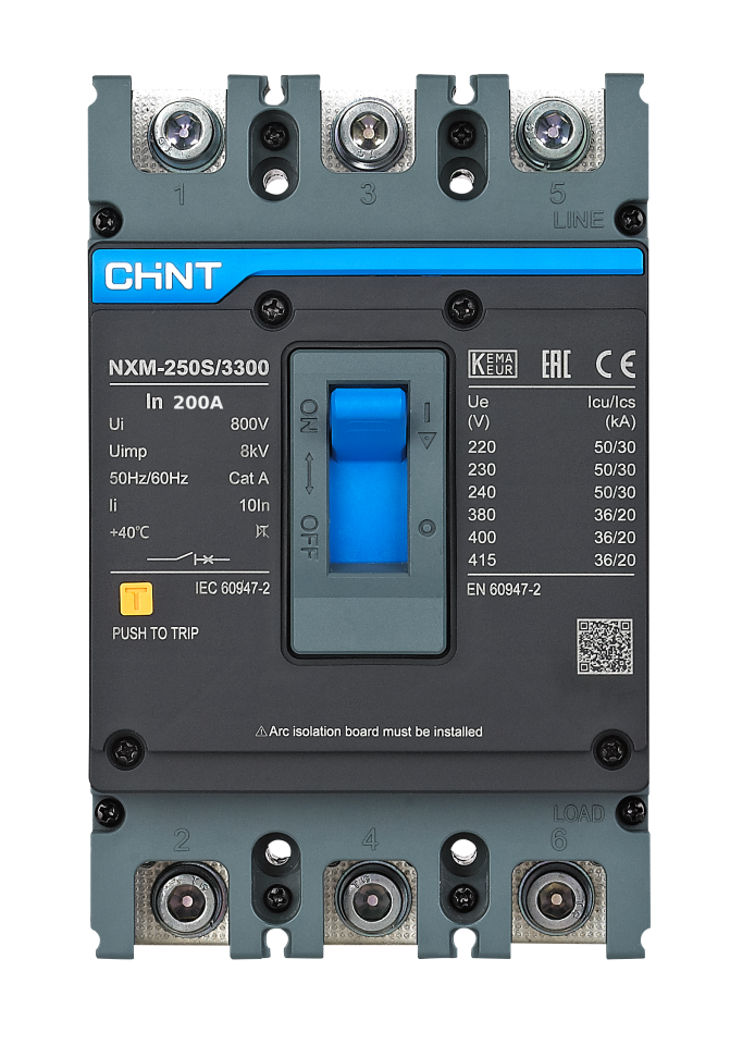 200 Amper TMŞ, Kompakt Şalter, 3x200 A, 131367