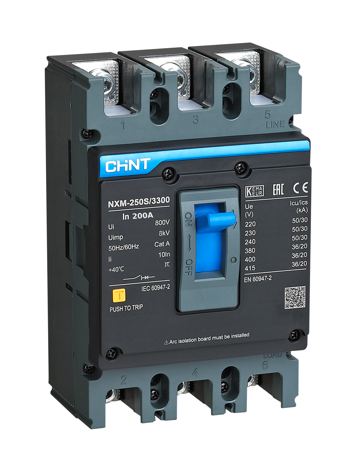 200 Amper TMŞ, Kompakt Şalter, 3x200 A, 131367