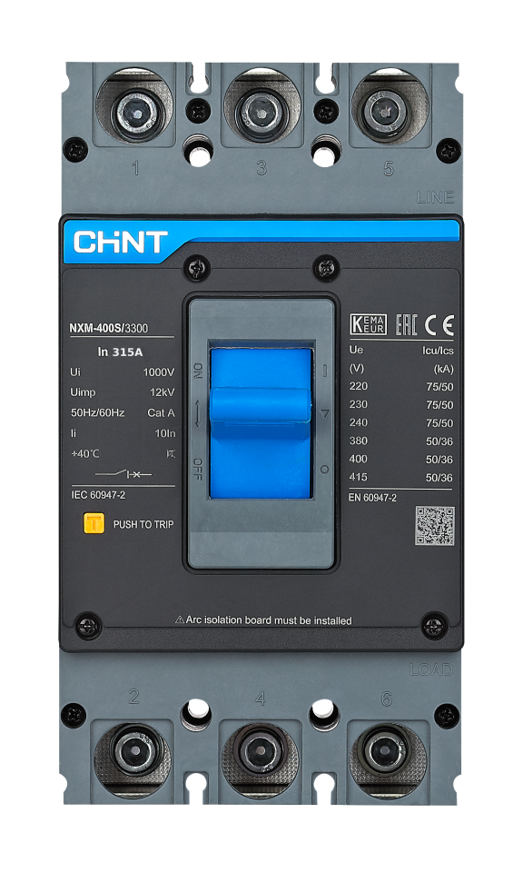 315 Amper TMŞ, Kompakt Şalter, 3x315 A, 131371
