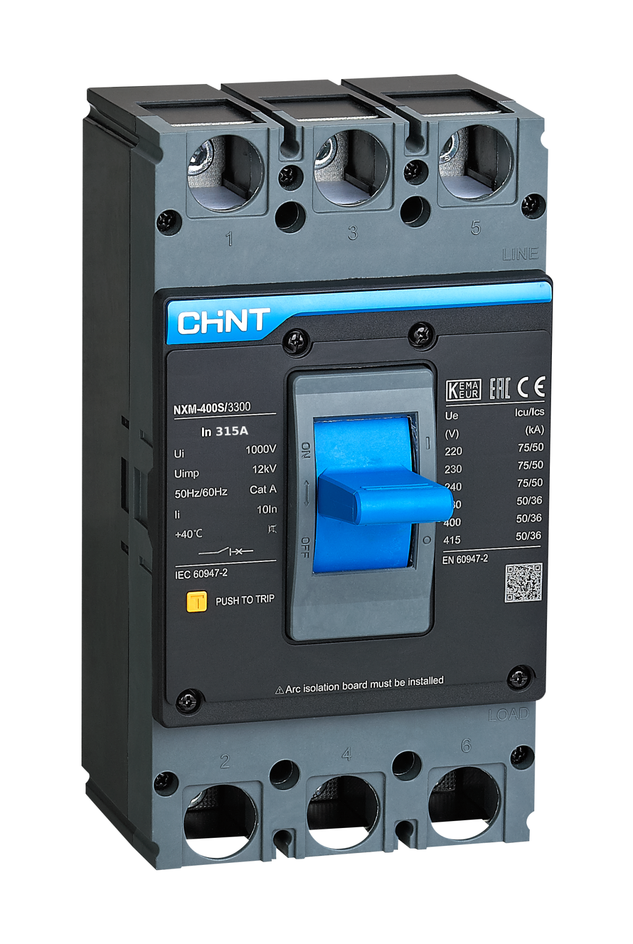 315 Amper TMŞ, Kompakt Şalter, 3x315 A, 131371