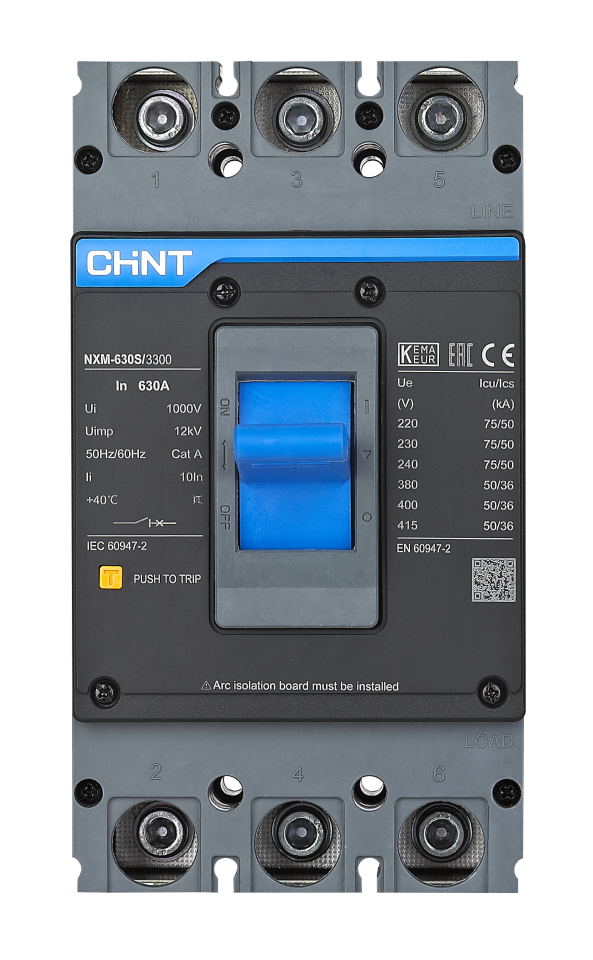 630 Amper TMŞ, Kompakt Şalter, 3x630 A, 131375