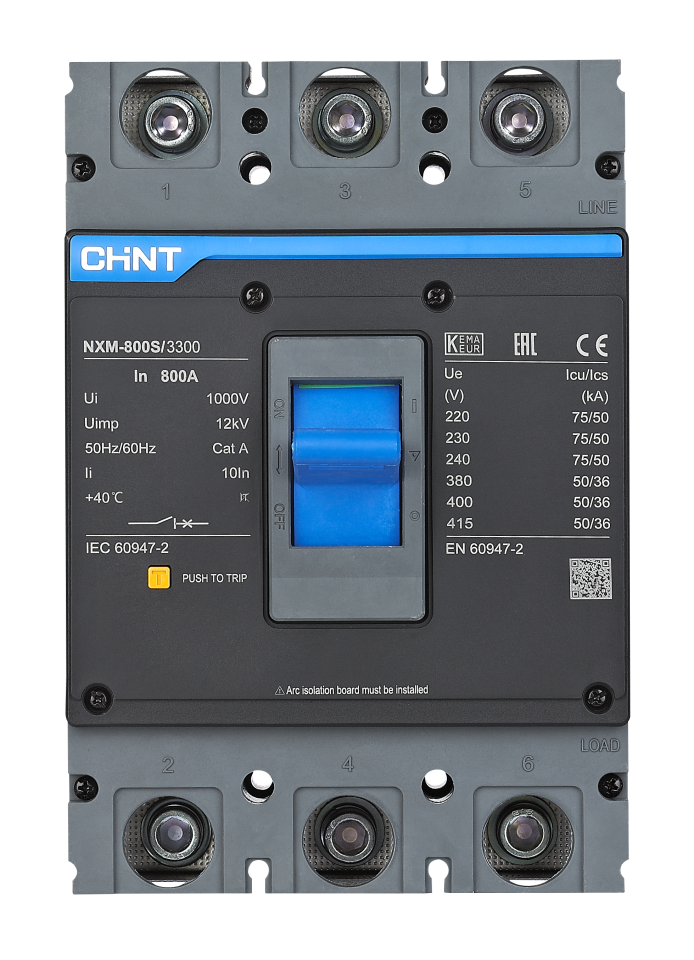 800 Amper TMŞ, Kompakt Şalter, 3x800 A, 131376