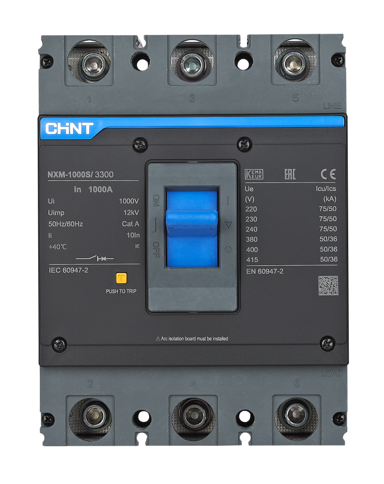 1000 Amper TMŞ, Kompakt Şalter, 3x1000 A, 131377