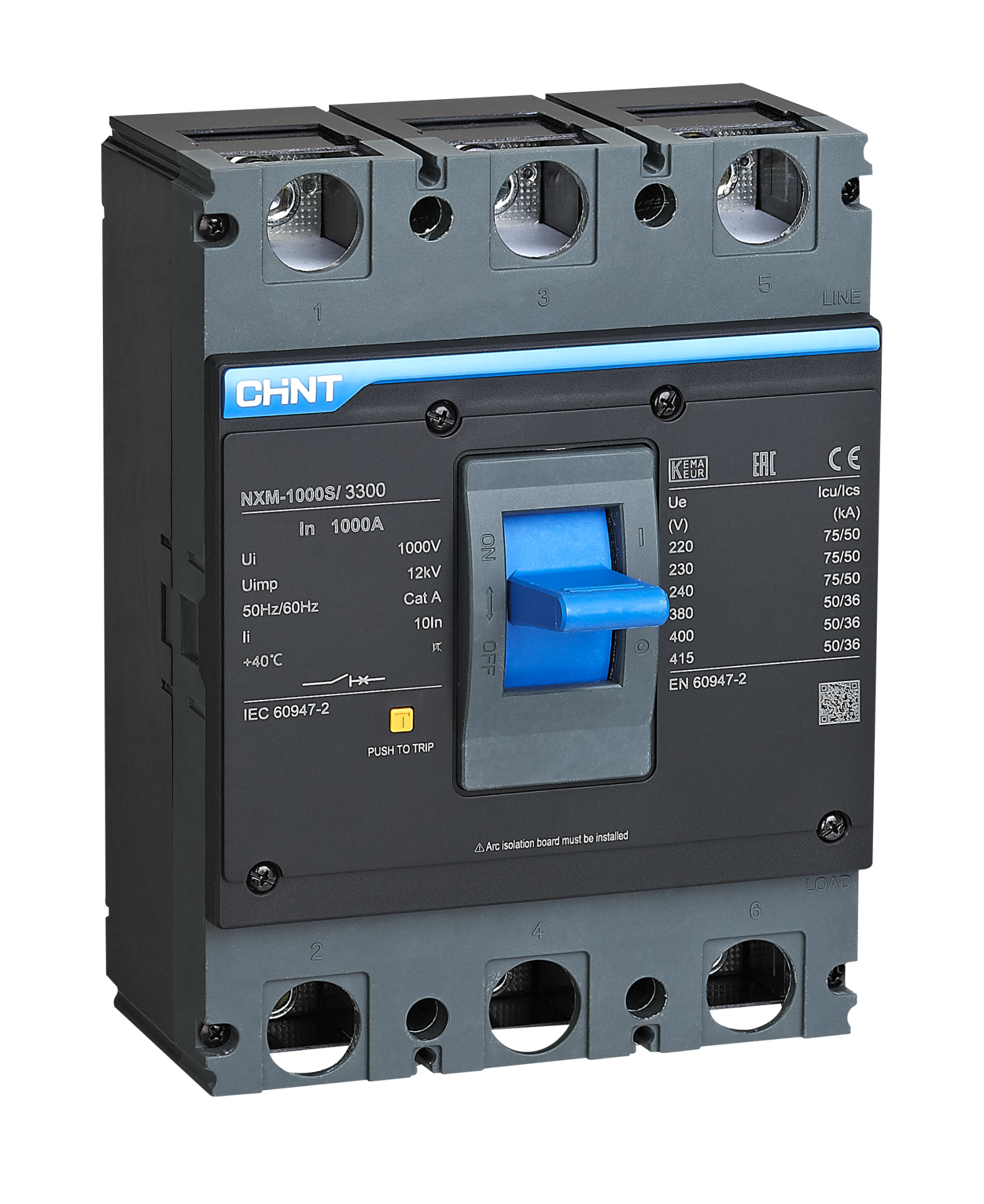 1000 Amper TMŞ, Kompakt Şalter, 3x1000 A, 131377