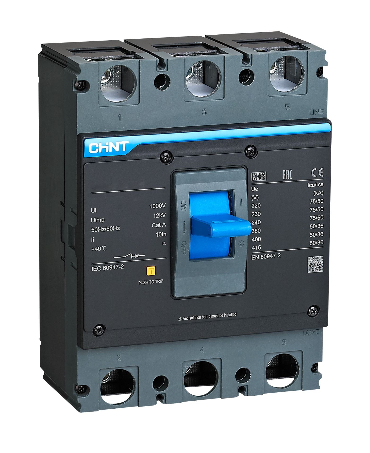 1250 Amper TMŞ, Kompakt Şalter, 3x1250 A, 218740