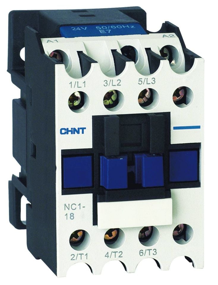 221529, NC1-1801Z, 24V DC Kontaktör, 7.5kW, 18A