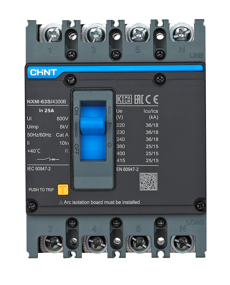 4x25A TMŞ, Termik Manyetik Şalter, 205909