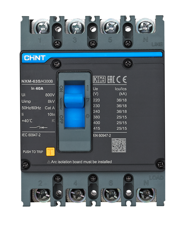 4x40A TMŞ, Termik Manyetik Şalter, 205911