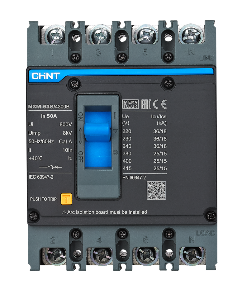 4x50A TMŞ, Termik Manyetik Şalter, 205912