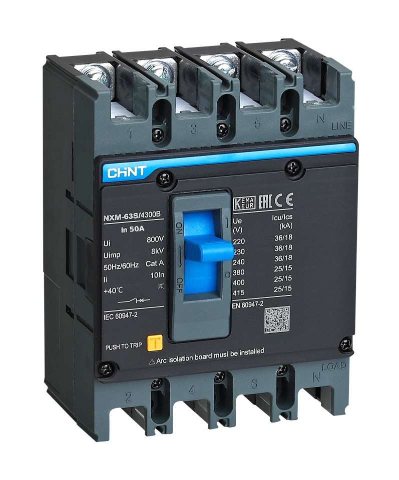 4x50A TMŞ, Termik Manyetik Şalter, 205912