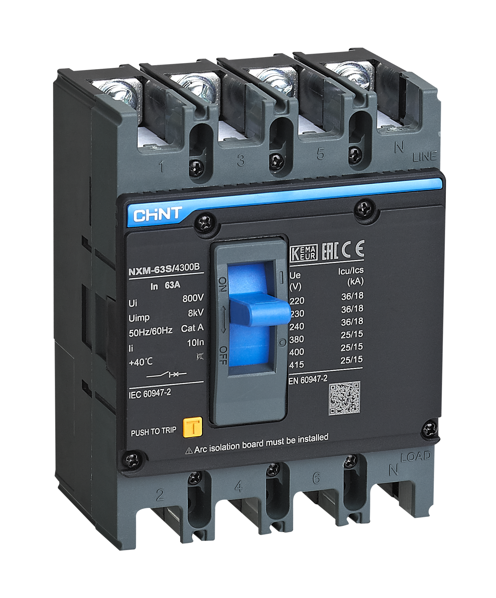 4x63A TMŞ, Termik Manyetik Şalter, 205913