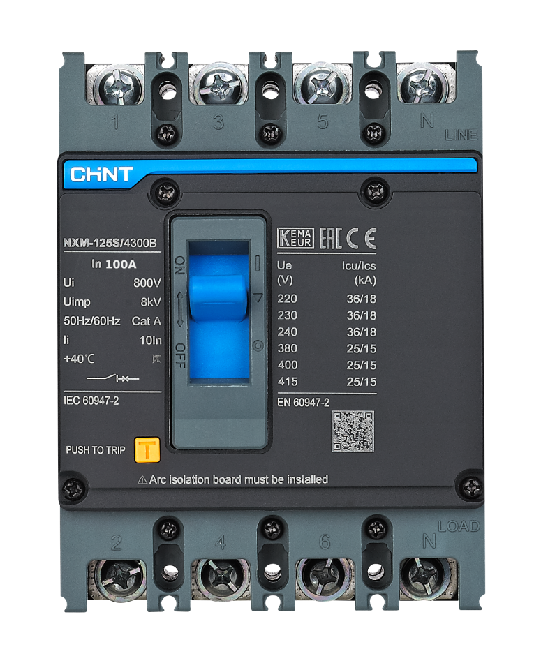 4x100A TMŞ, Termik Manyetik Şalter, 844303