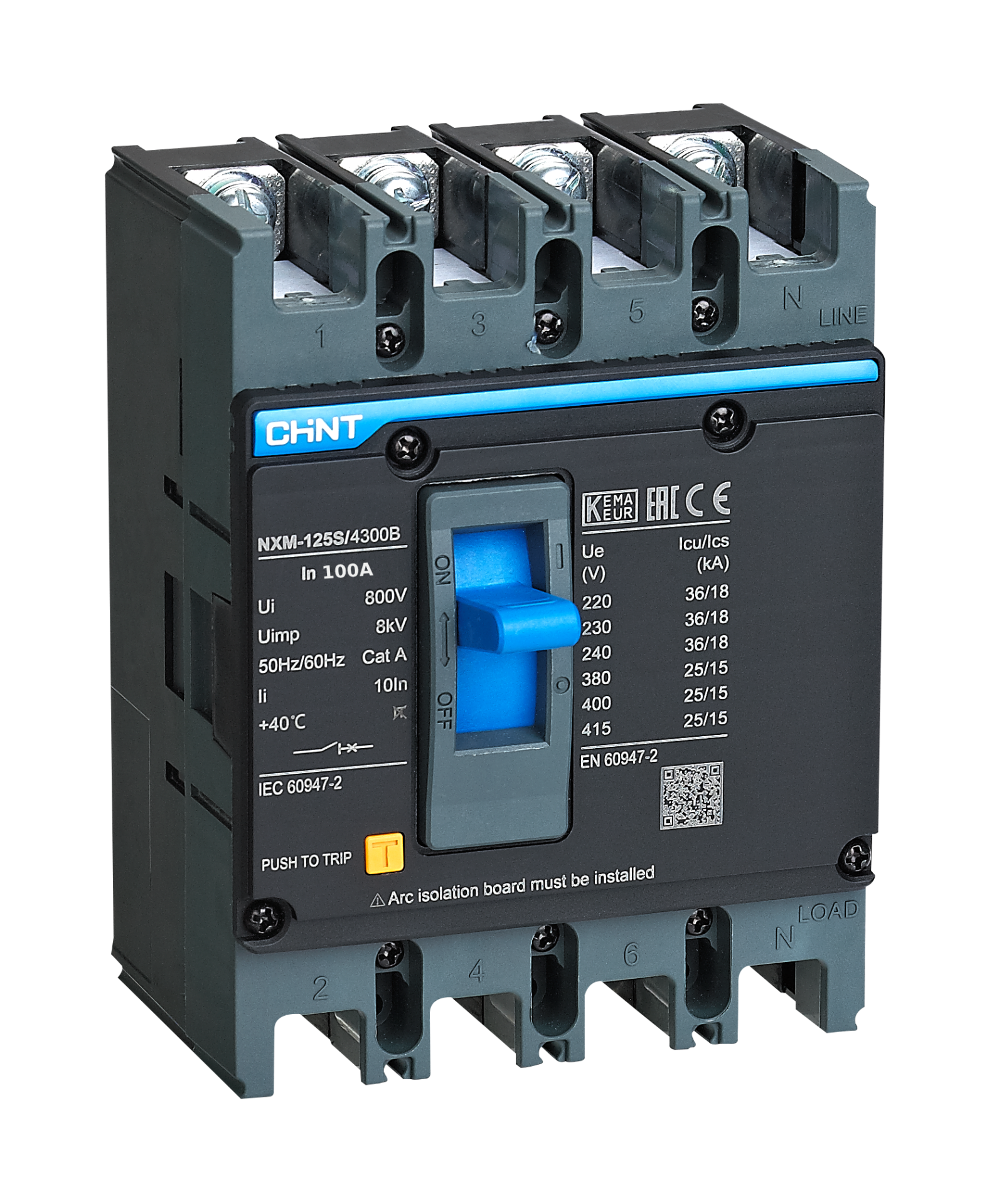 4x100A TMŞ, Termik Manyetik Şalter, 844303