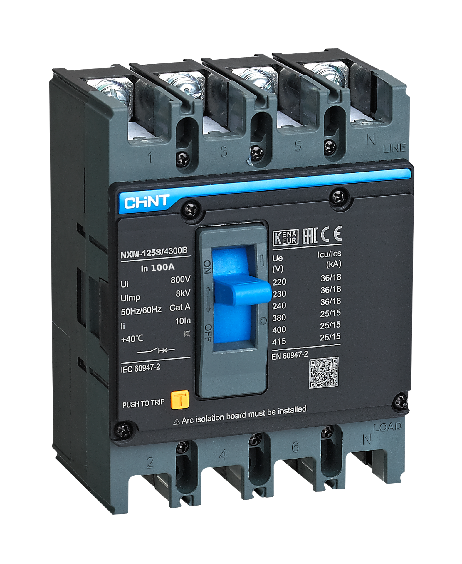 4x100A TMŞ, Termik Manyetik Şalter, 844303