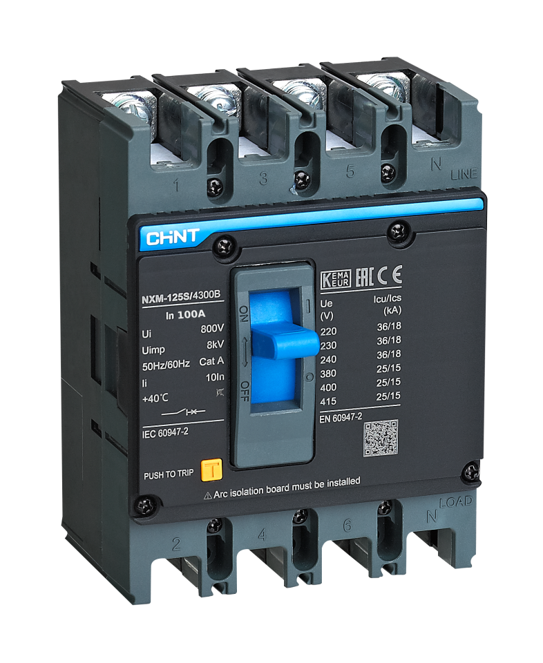 4x100A TMŞ, Termik Manyetik Şalter, 844303