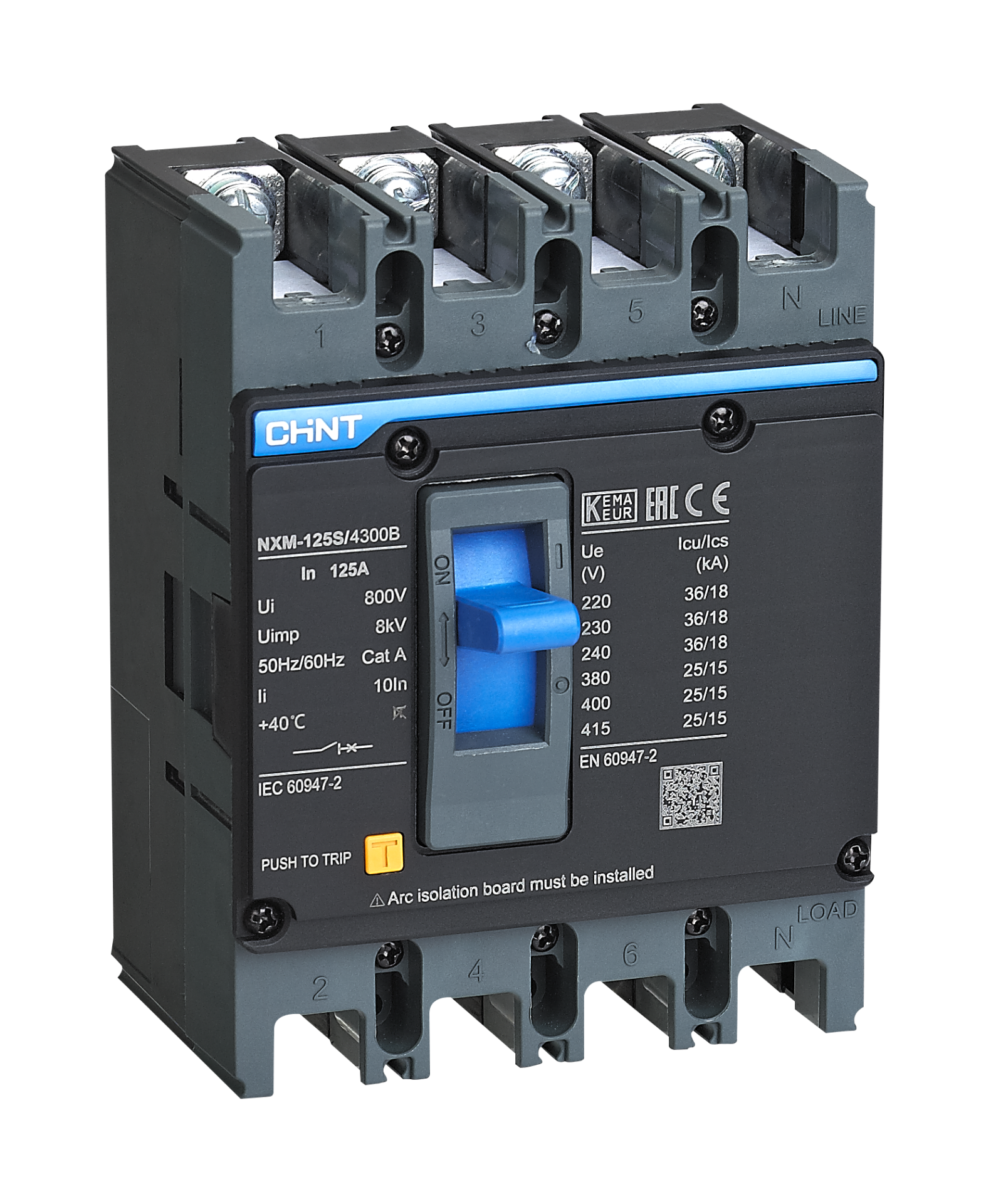 4x125A TMŞ, Termik Manyetik Şalter, 844304