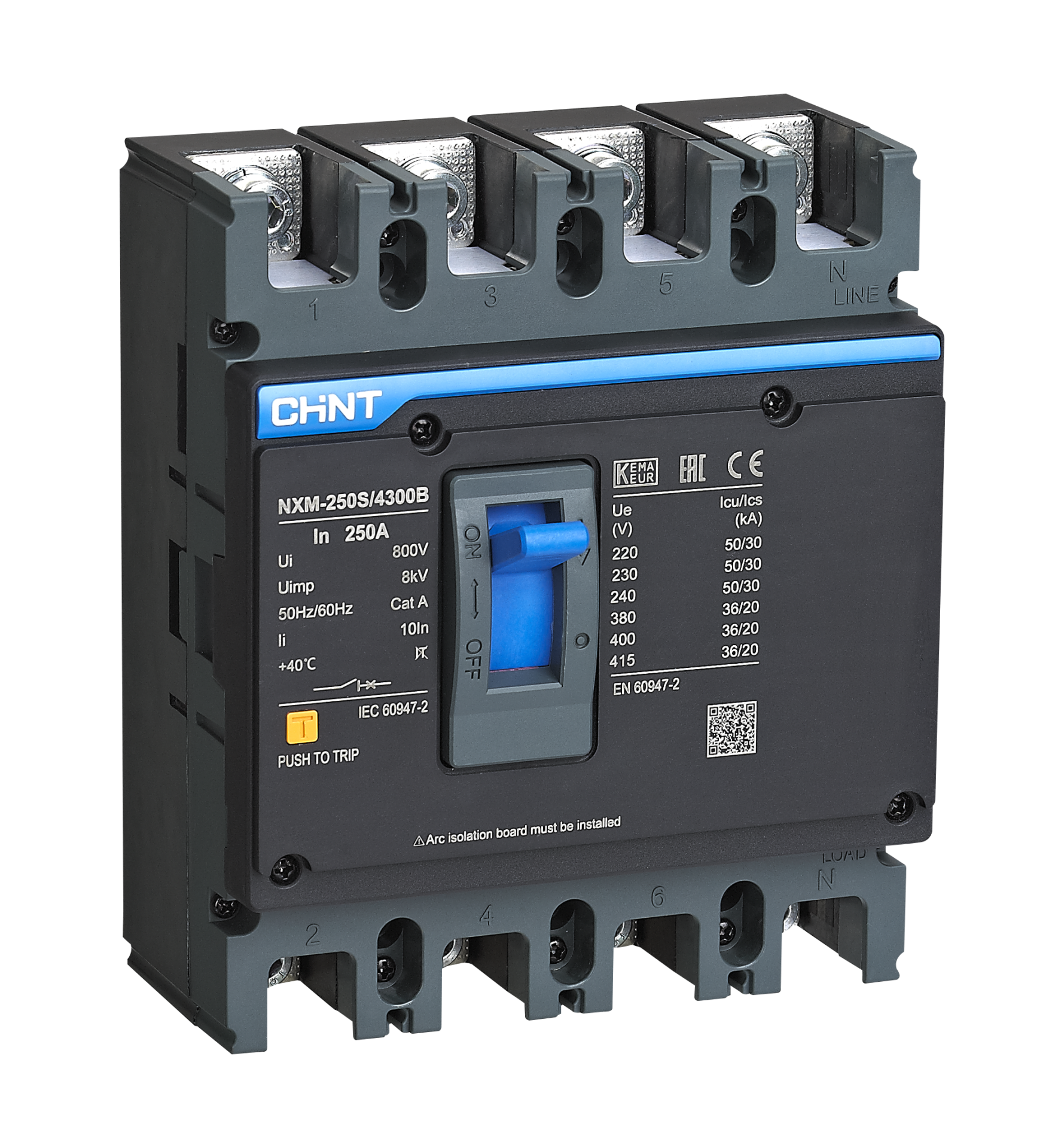 4x250A TMŞ, Termik Manyetik Şalter, 844343