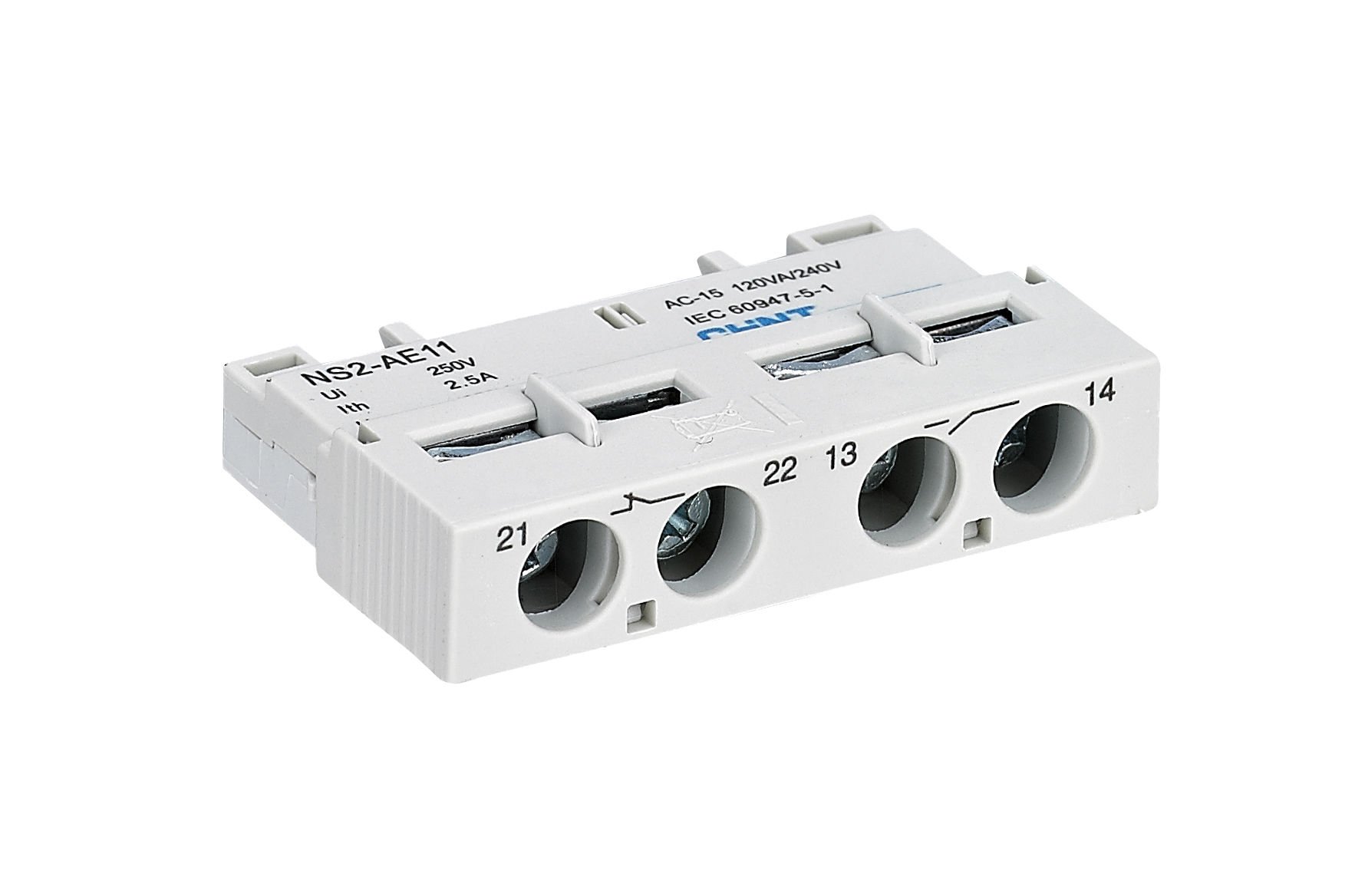 495968, MKŞ Üst Yardımcı Kontak 1NA+1NK, NS2-AE11