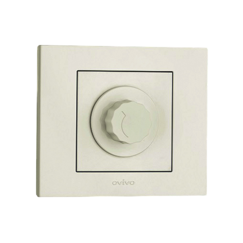 Dimmer Anahtar, 800W, Sıva Altı, Beyaz