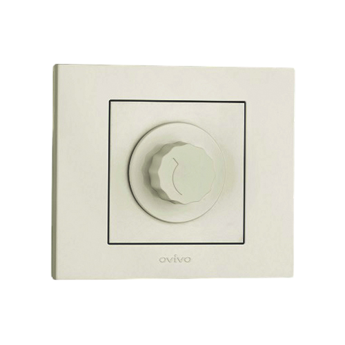 Dimmer Anahtar, 800W, Sıva Altı, Beyaz