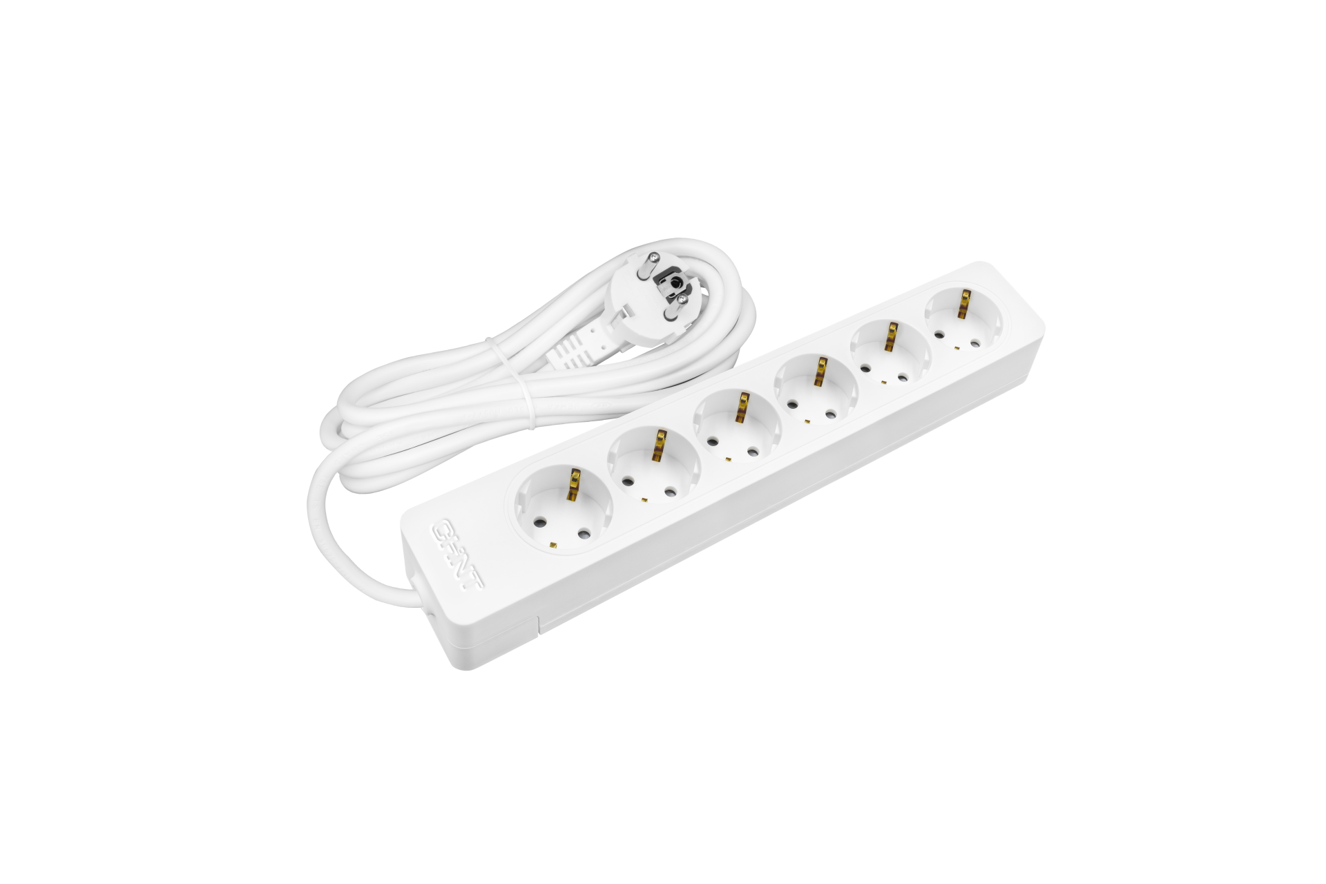 2 Metre 6 lı Priz, Uzatma Kablolu, Grup, Seyyar, Topraklı