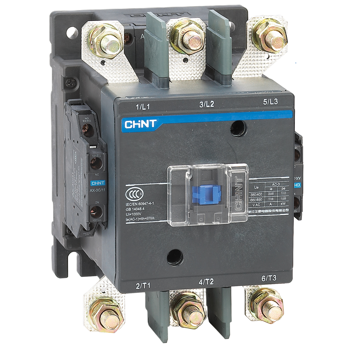 400 Amper Kontaktör, 200 kW, 220V AC, 836548