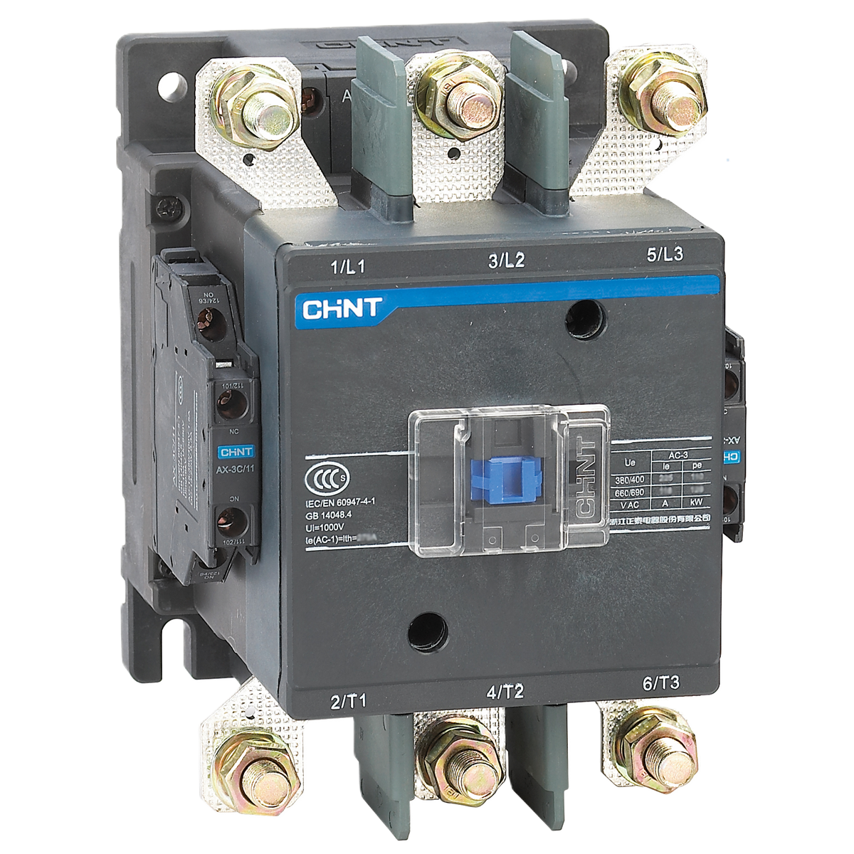 132 kW Kontaktör, 265 Amper, 220V AC, 836542