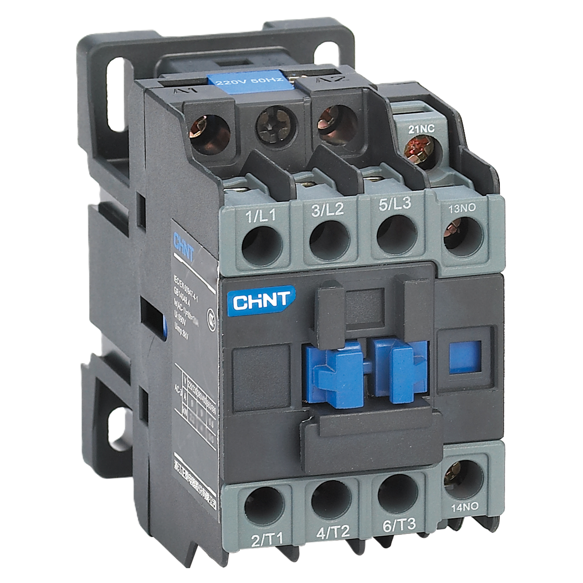 18.5 kW Kontaktör, 38 Amper, 220V AC, 925859