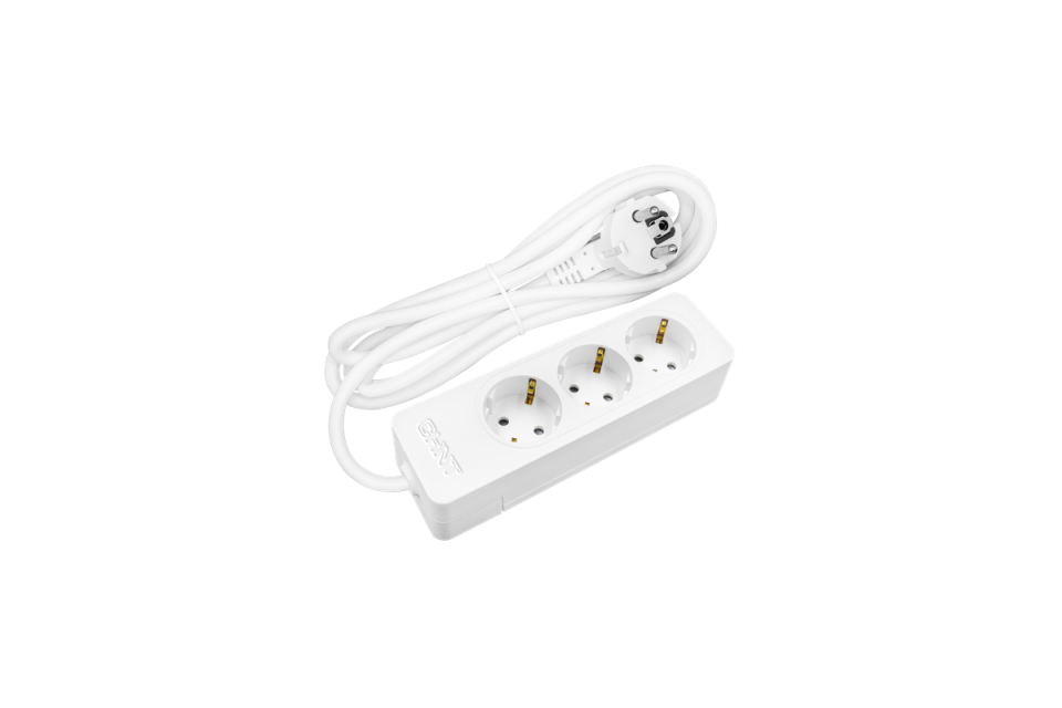 5 Metre Üçlü Priz, Uzatma Kablolu, Grup, Seyyar, Topraklı