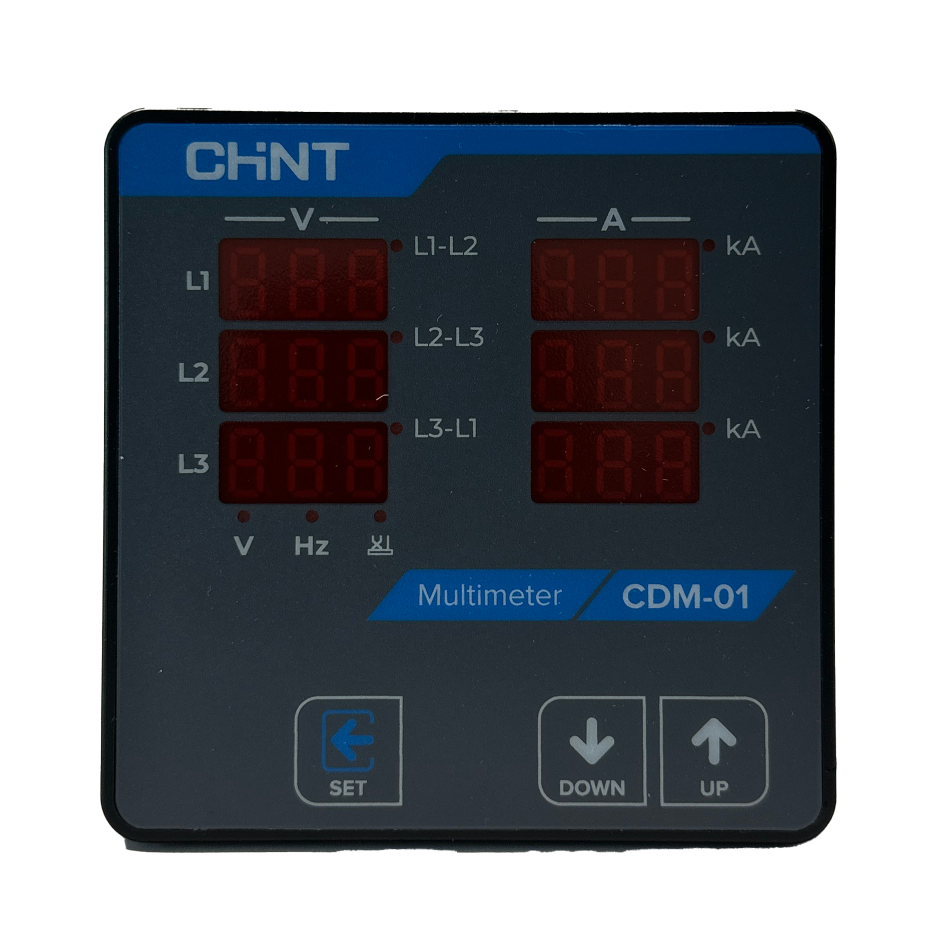Pano Tipi Multimetre, Dijital, 96x96, 500537