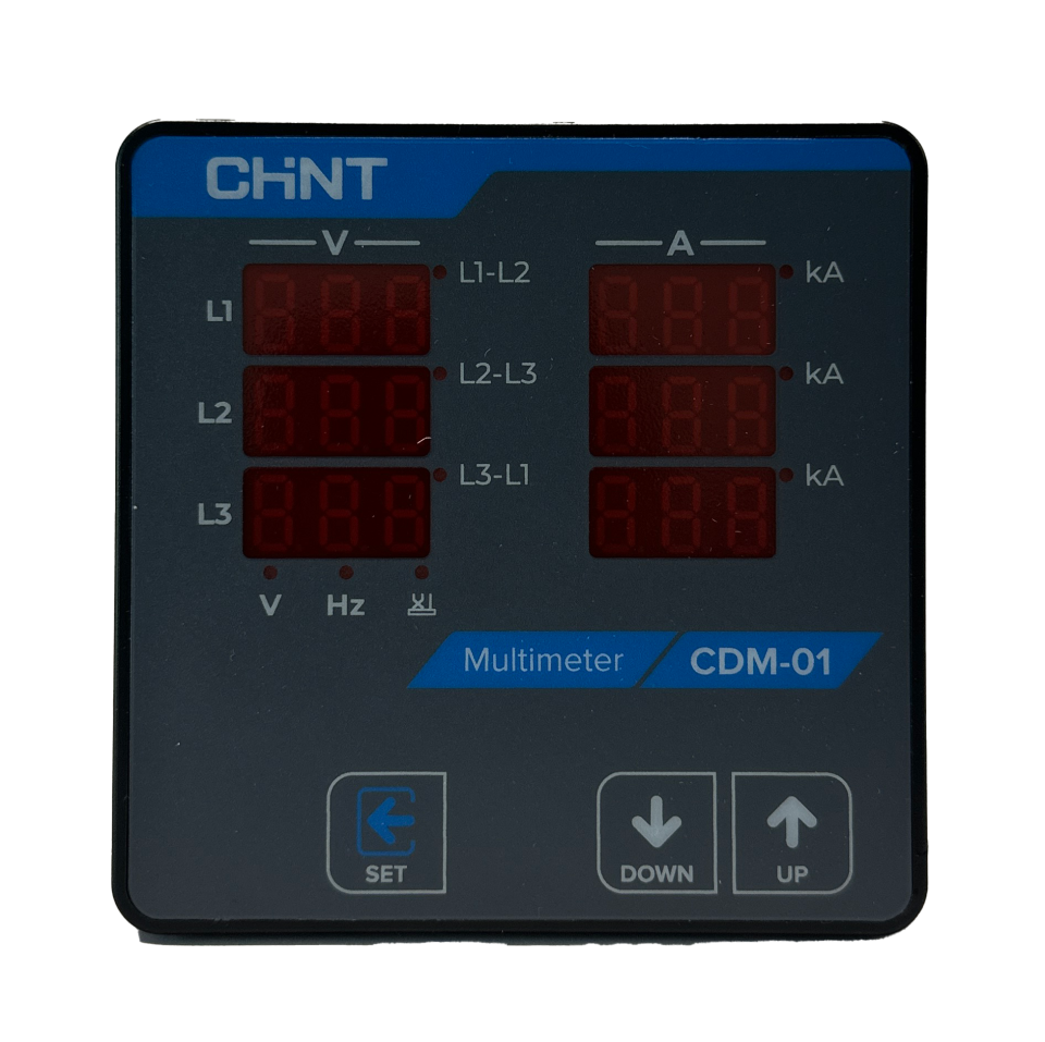 Pano Tipi Multimetre, Dijital, 96x96, 500537