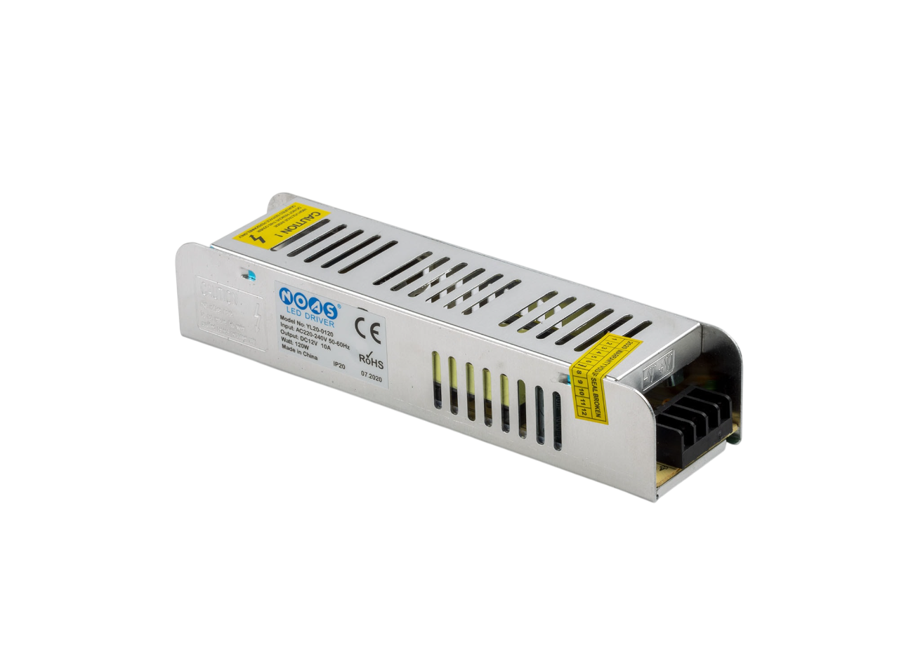 10 Amper Led Trafosu, 12V, 120W, Klemensli