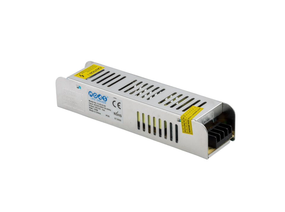 10 Amper Led Trafosu, 12V, 120W, Klemensli