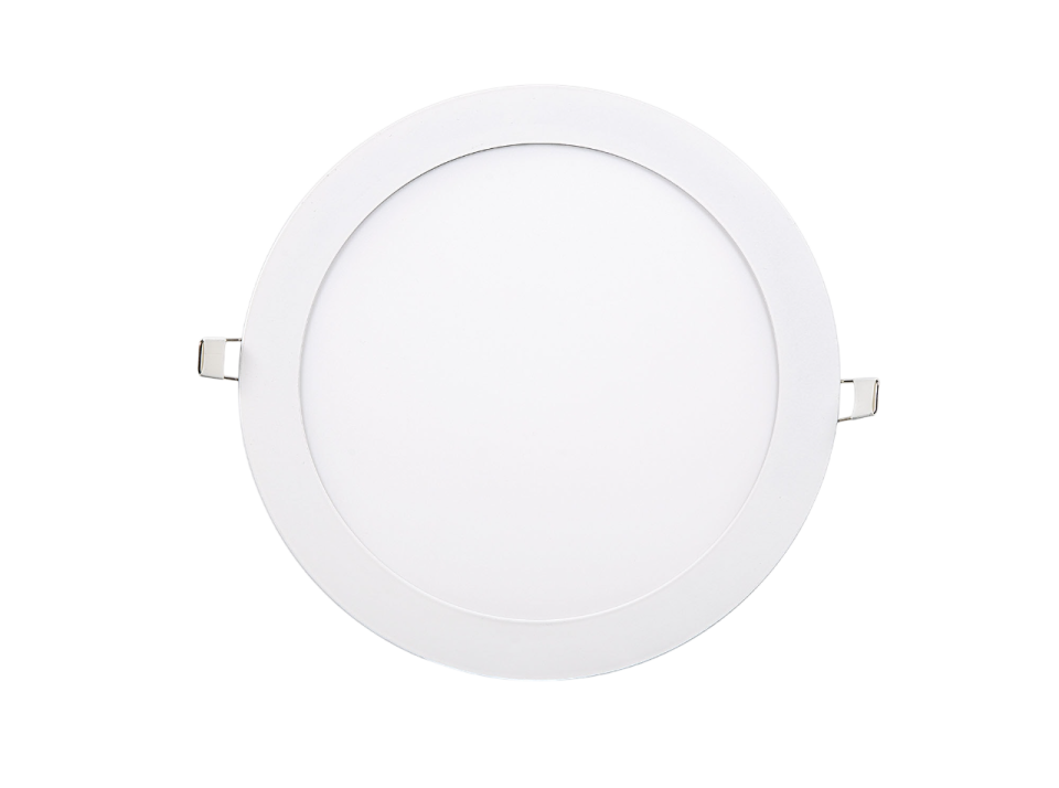 18W Led Panel, Spot, Sıva Altı, Slim, Beyaz, Yuvarlak