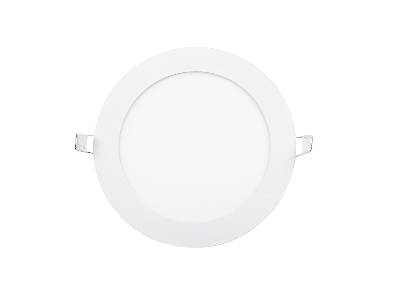 12W Led Panel, Spot, Sıva Altı, Slim, Beyaz, Yuvarlak