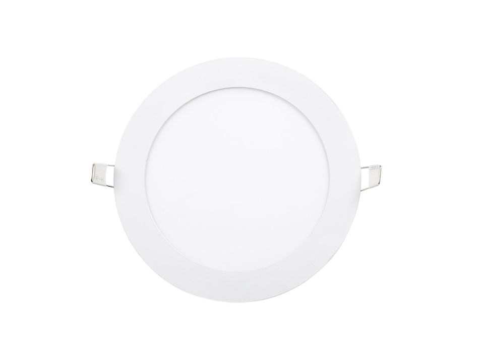 12W Led Panel, Spot, Sıva Altı, Slim, Beyaz, Yuvarlak