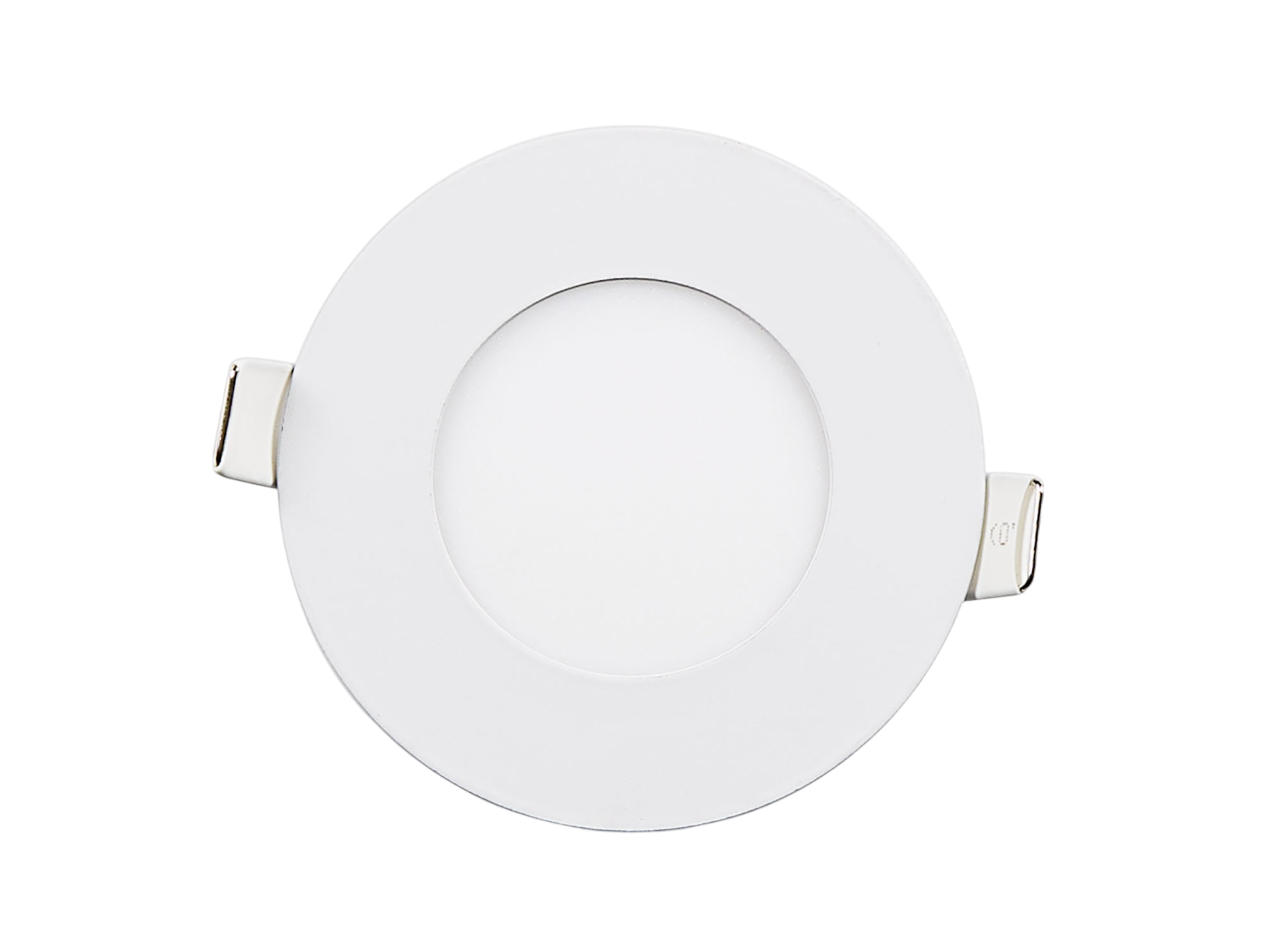 3W Led Panel, Spot, Sıva Altı, Slim, Beyaz, Yuvarlak