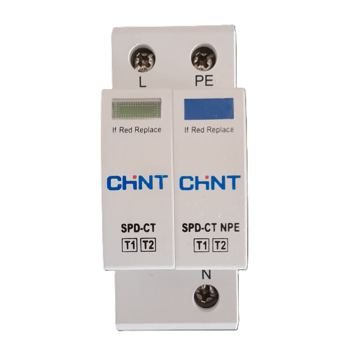 Tip 2 Parafudr, Ev Tipi, 1+N, Monofaze, 40kA, C Sınıfı