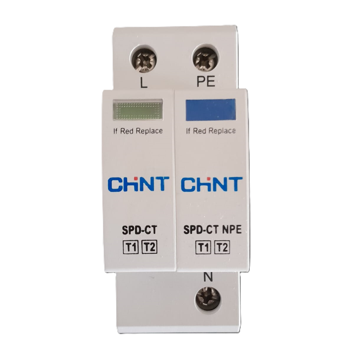 Tip 2 Parafudr, Ev Tipi, 1+N, Monofaze, 40kA, C Sınıfı